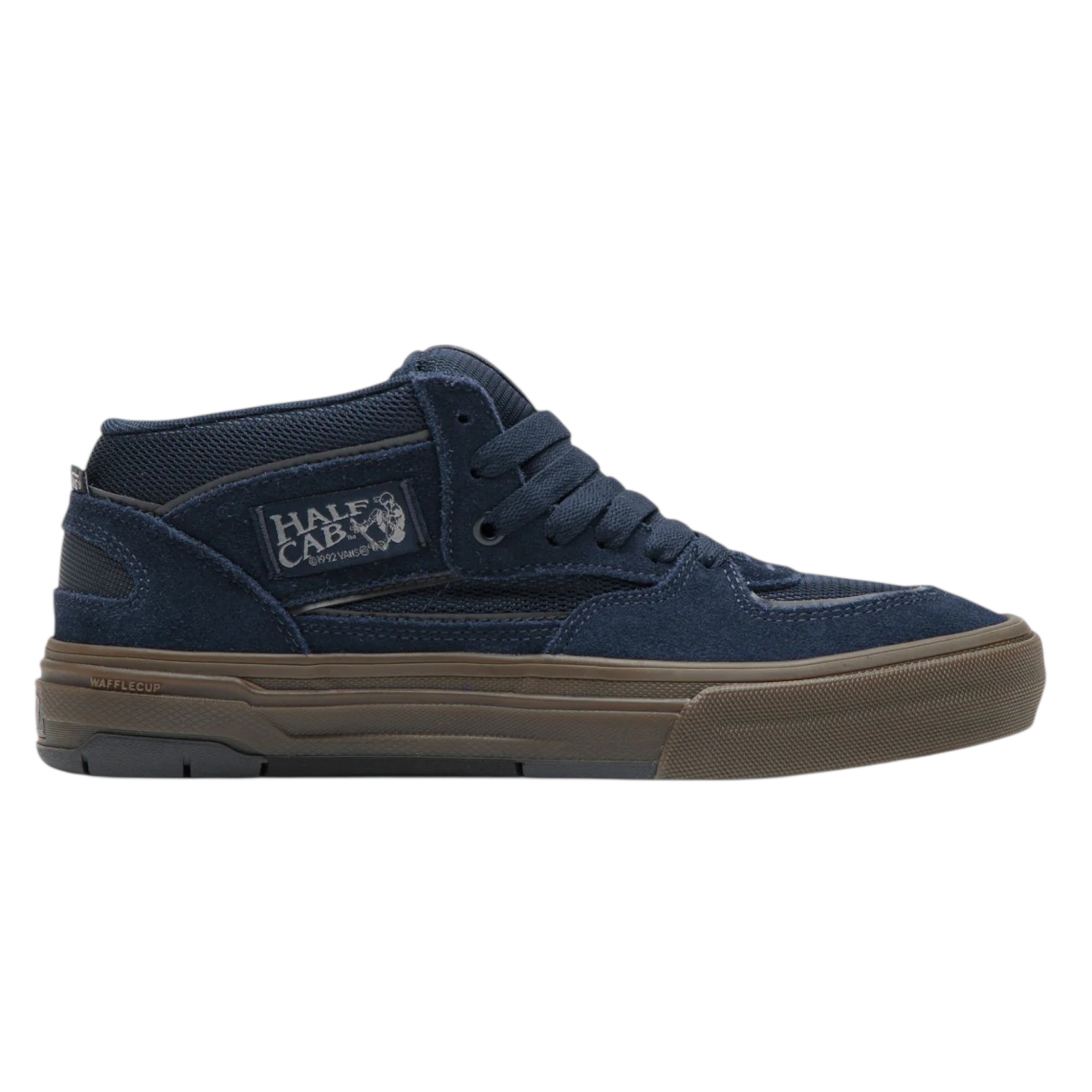 VANS - SKATE HALF CAB WAFFLECUP SHOES NAVY/GUM