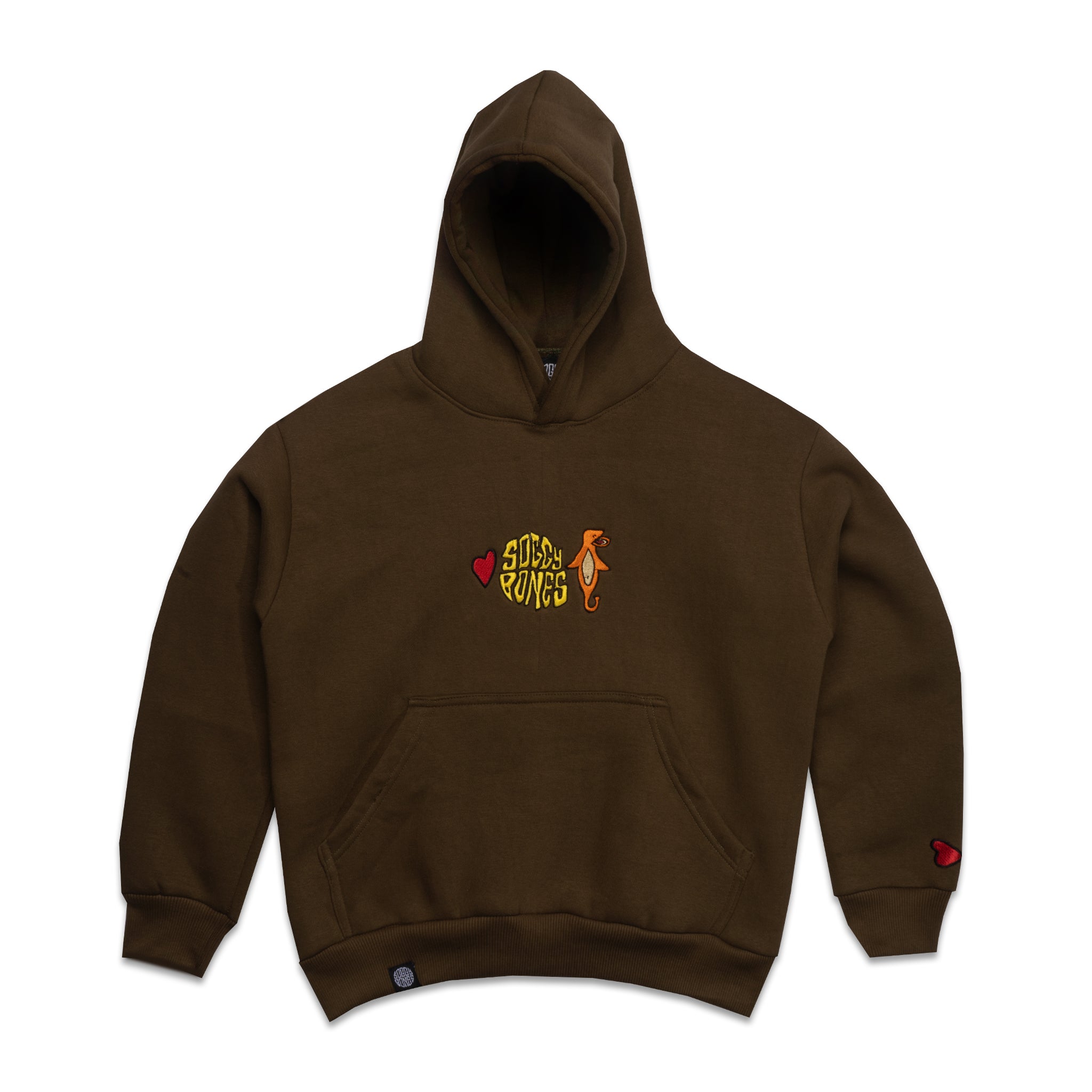 SOGGYBONES POOL FOOL YOUTH HOOD - OLIVE GREEN