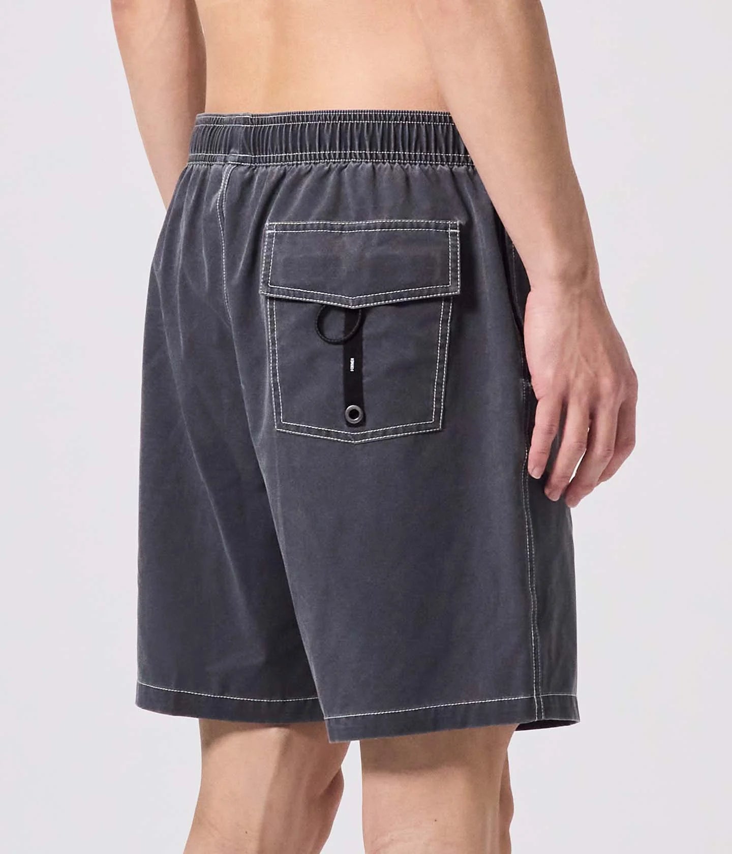 FORMER SWANS BAGGY 18” SWIM TRUNK - BLACK