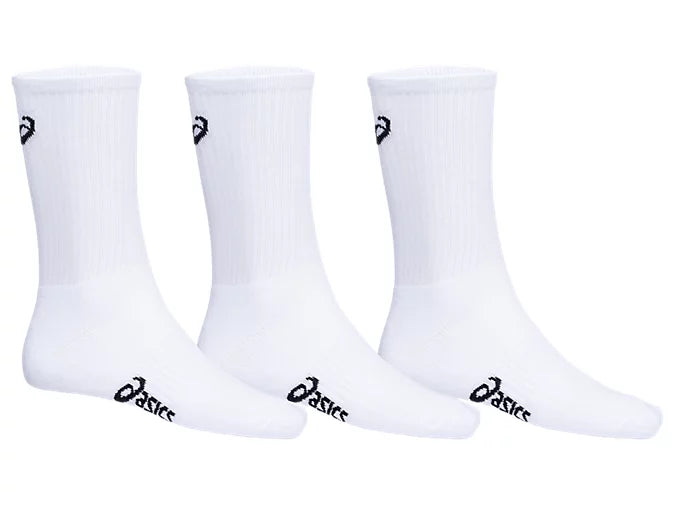 ASICS PACE CREW SOCK 3-PACK / WHITE