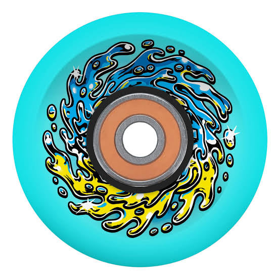 Slimeball light up OG slime blue 66mm 78a