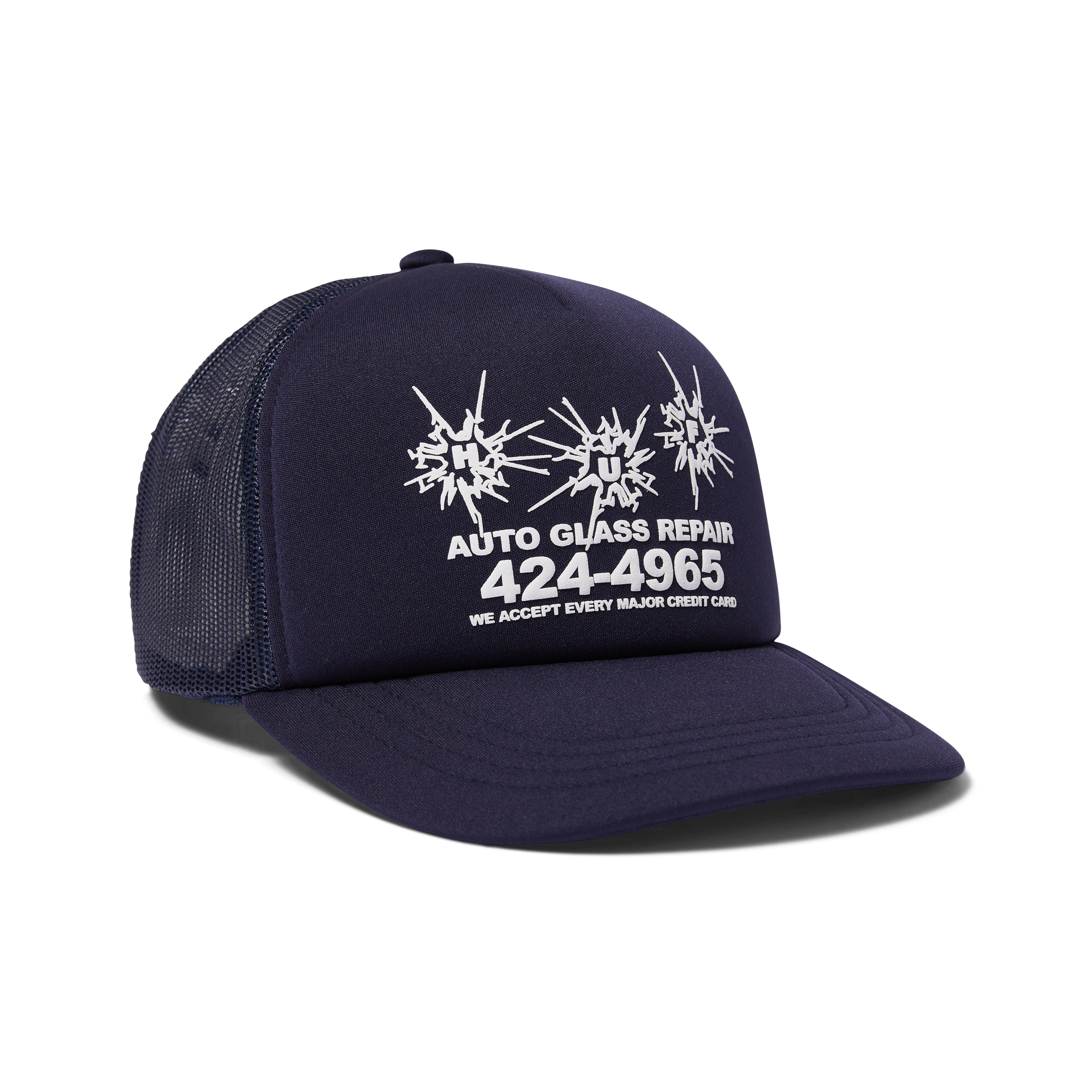 Auto glass trucker cap - Navy
