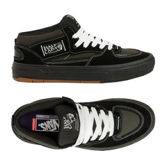 VANS SKATE HALF CAB WAFFLE CUP BLACK / ASHPHALT