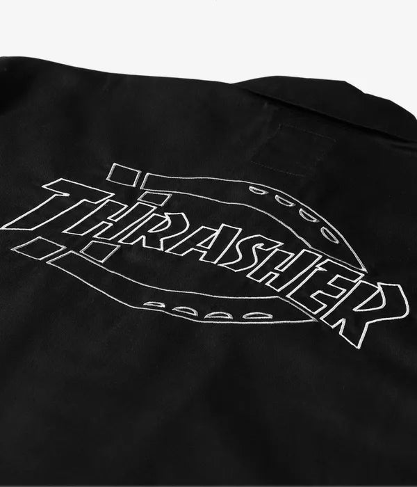 DICKIES X THRASHER SS SHIRT - BLACK