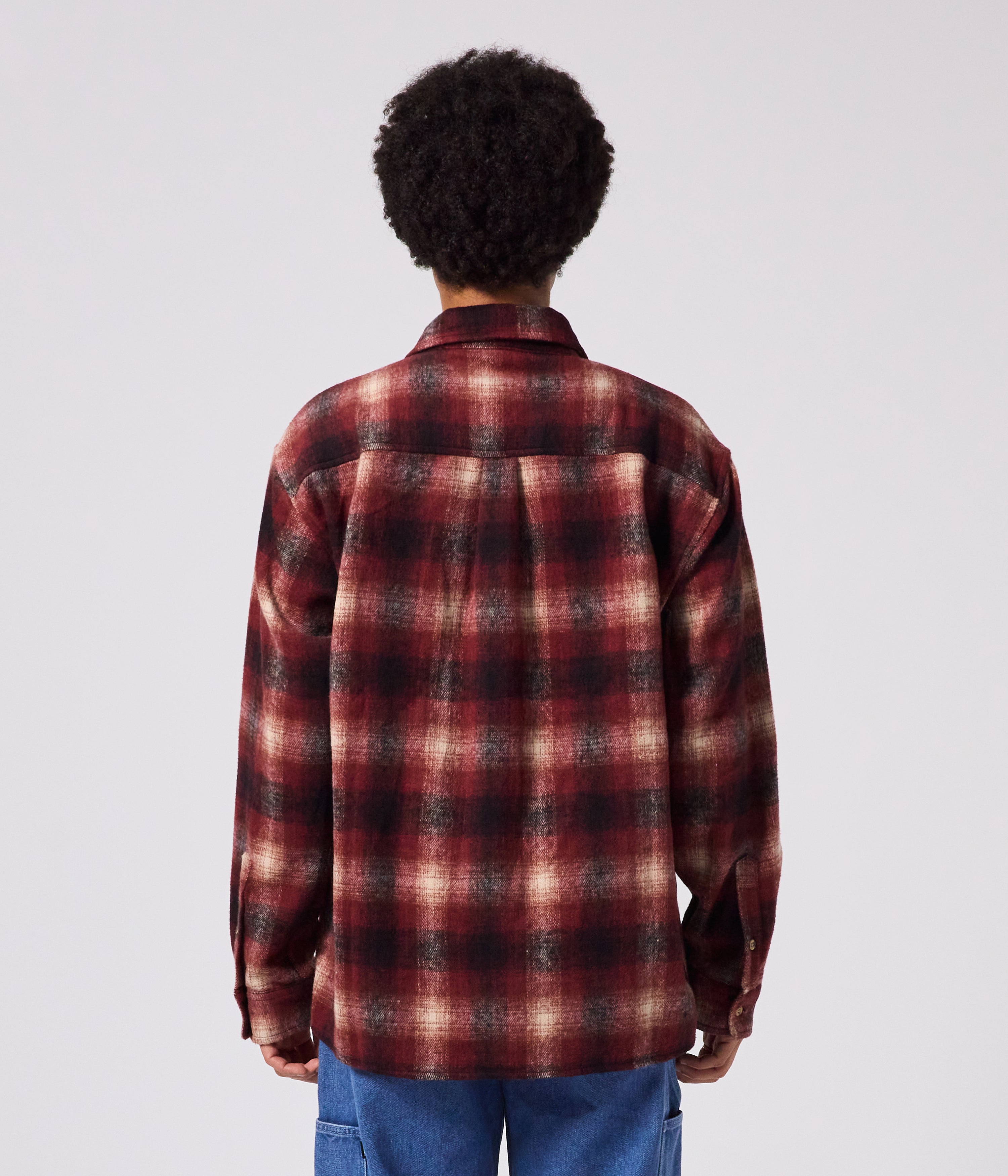 Former Manners Flannel LS shirt - Red