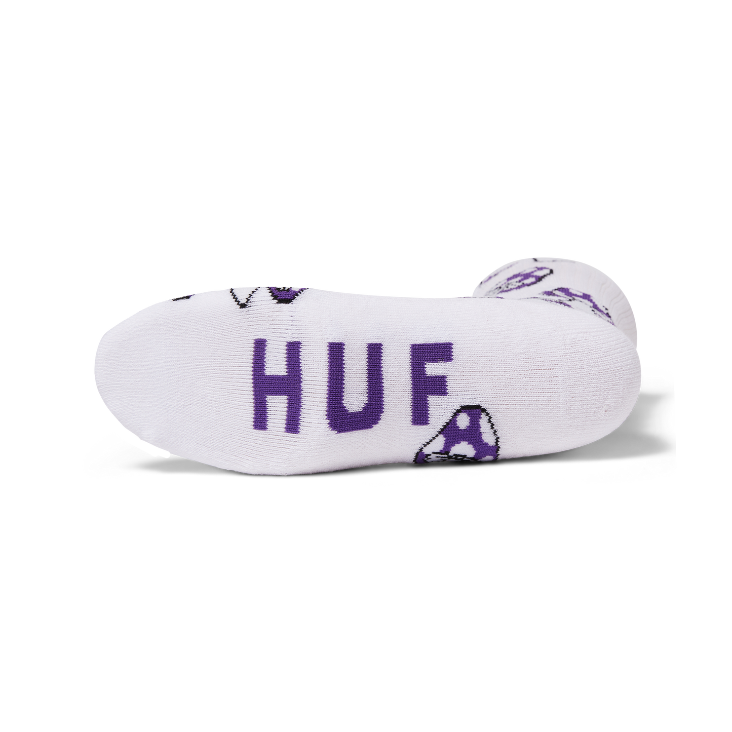 Shrooms crew socks - purple