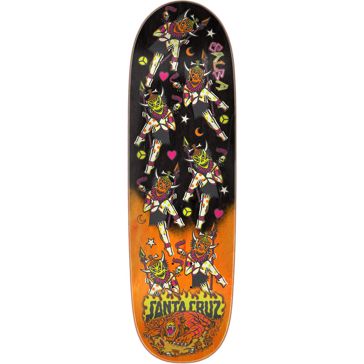 SANTA CRUZ - SALBA FIREDANCE 8.8 SKATEBOARD DECK