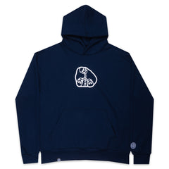 SOGGYBONES PEACE OFF HOOD - NAVY