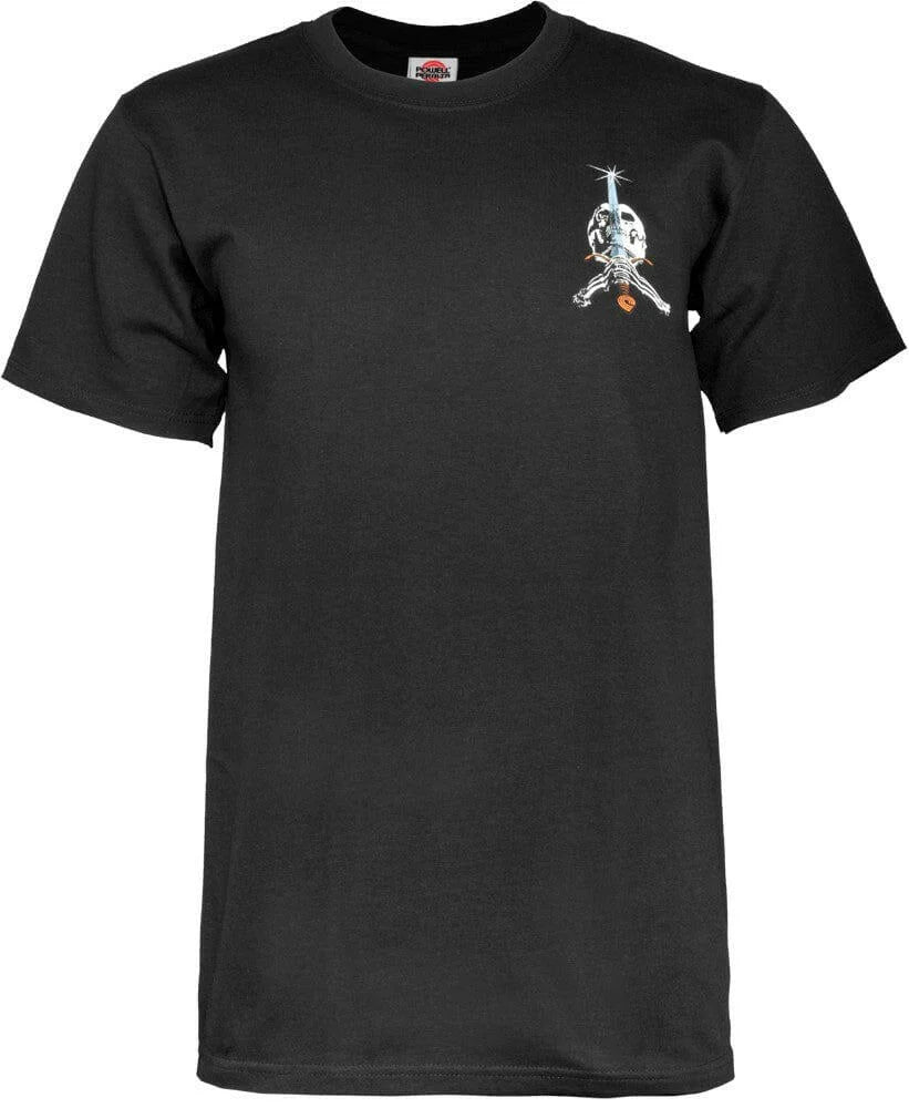 POWELL PERALTA - SKULL & SWORD TEE BLACK