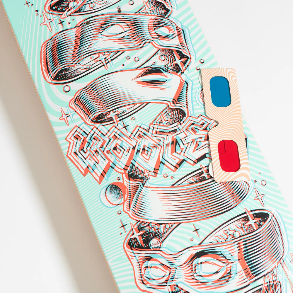 Santa Cruz Wooten Unwind 3D deck 8.5”