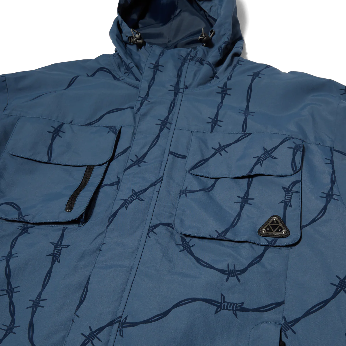 Huf Reservoir jacket - Oil Blue