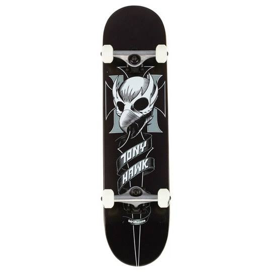 Birdhouse crest black 8” complete