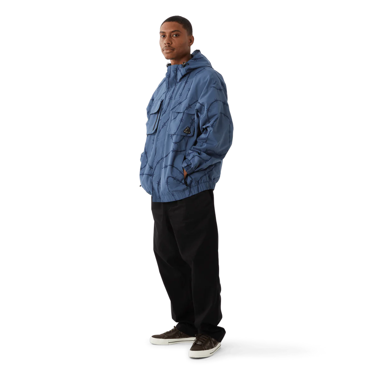 Huf Reservoir jacket - Oil Blue