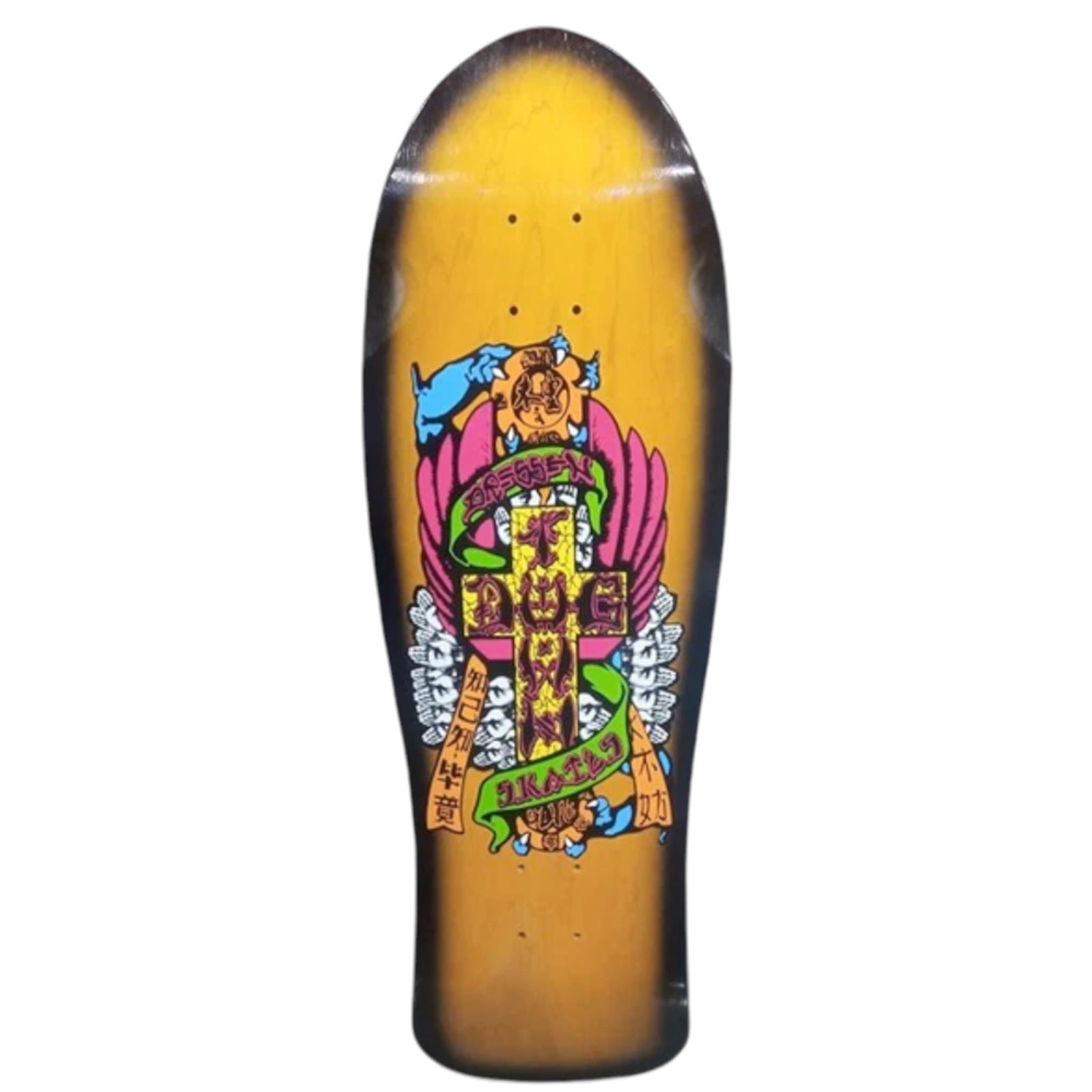 10.125” Dogtown Eric Dressen Hands reissue Orange/black fade