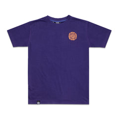 SOGGYBONES OUTLINED YOUTH TEE - purple
