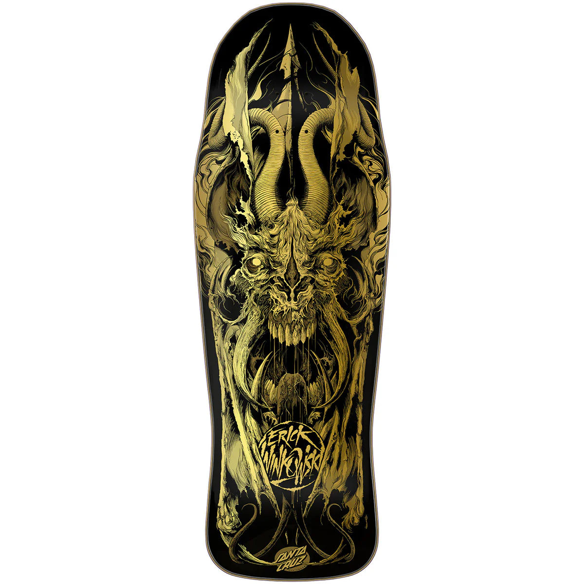 SANTA CRUZ - ERICK WINKOWSKI PRIMEVAL GOLD 10.34 SKATEBOARD DECK
