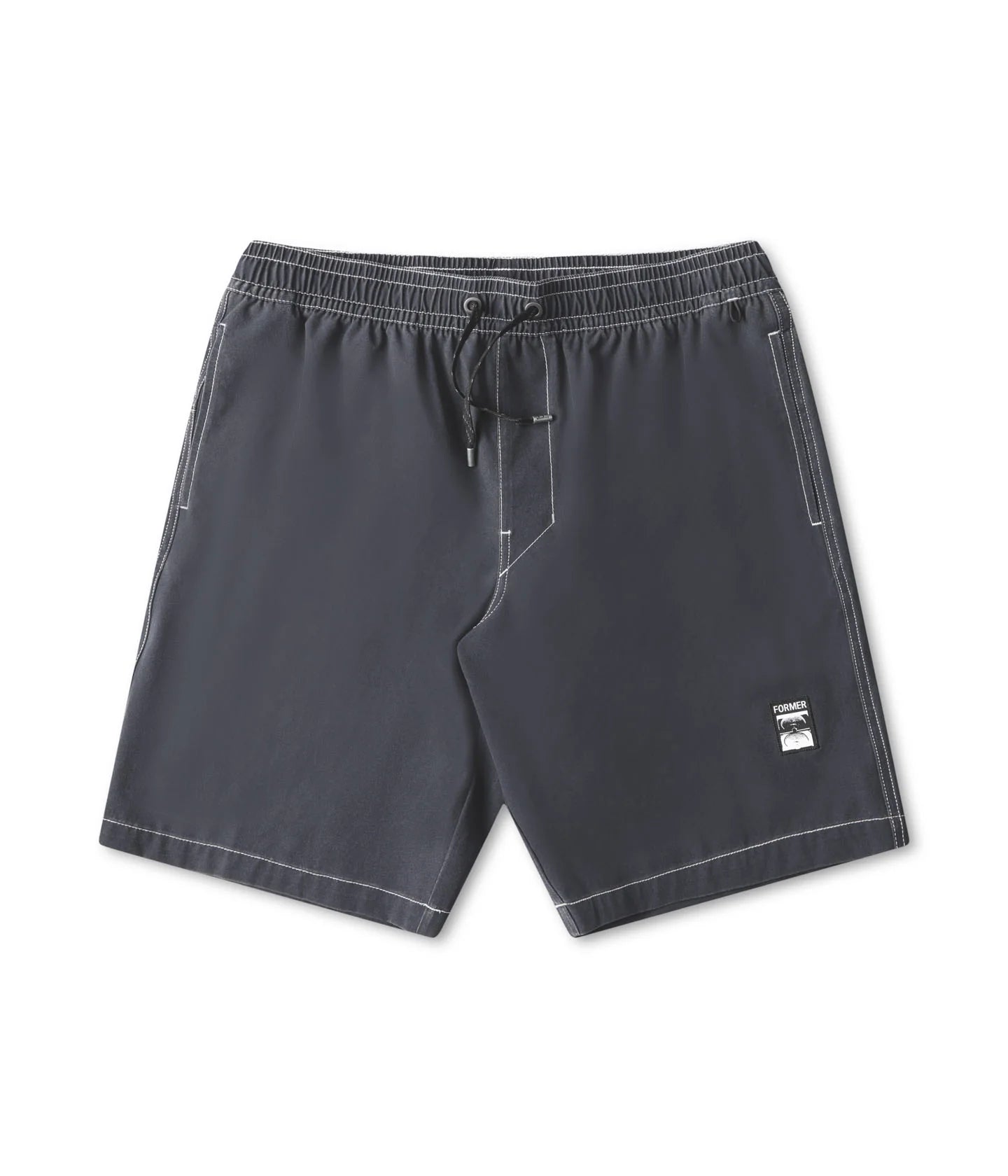 FORMER SWANS BAGGY 18” SWIM TRUNK - BLACK