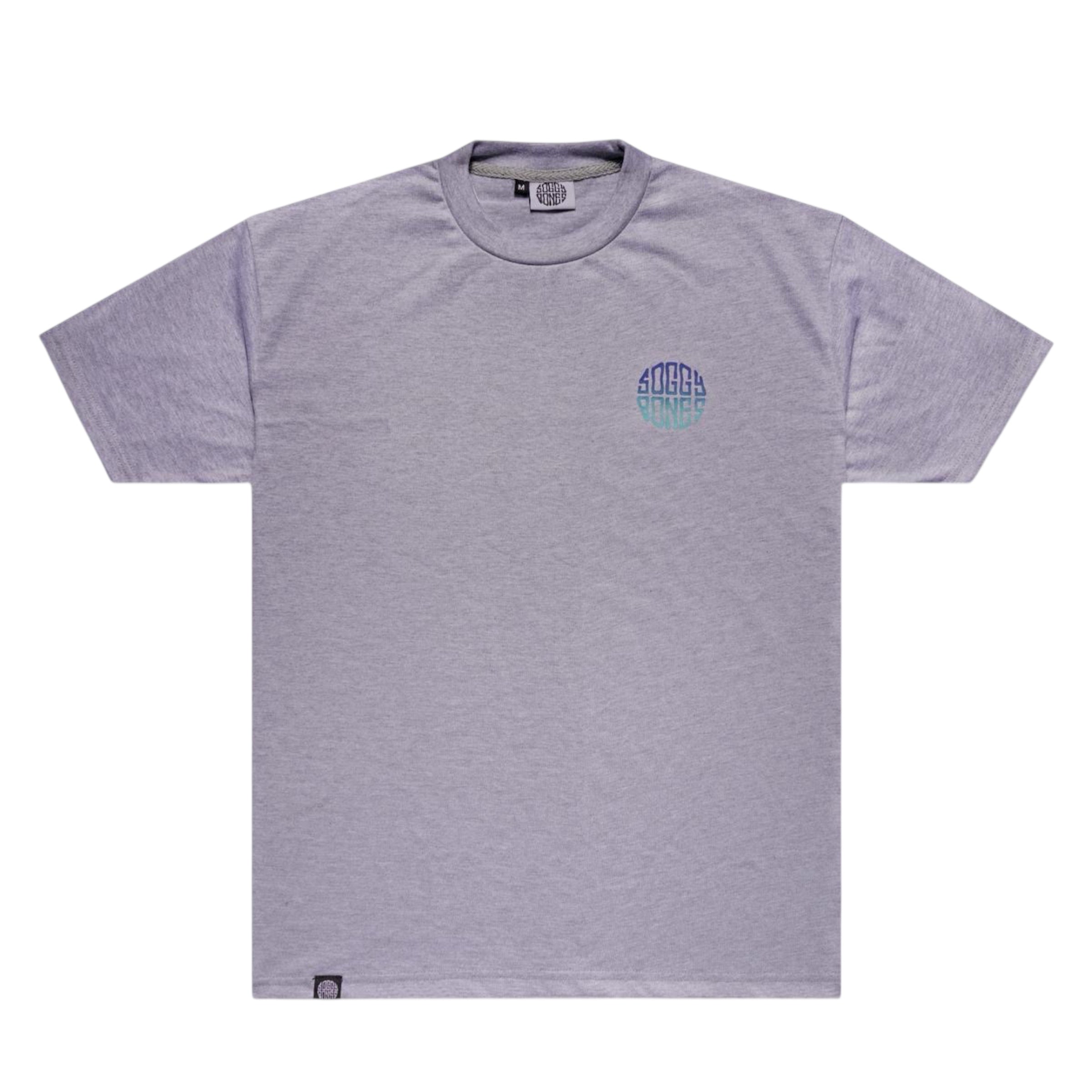 SOGGYBONES GRADIENT LOGO TEE - GREY