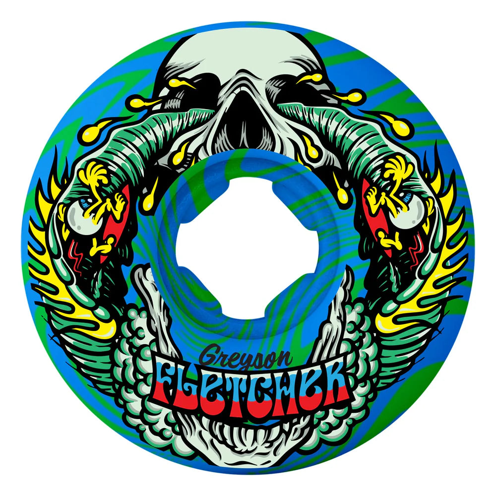 54mm Greyson Fletcher Chubbies 99a Slime Balls Guest Skateboard Wheels