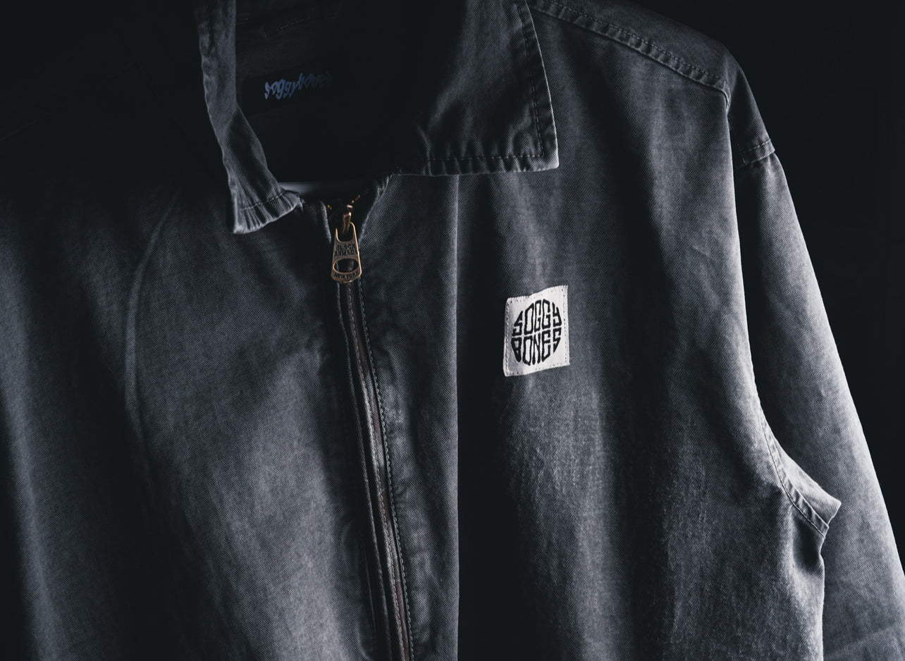 Soggybones Garage jacket - Washed black