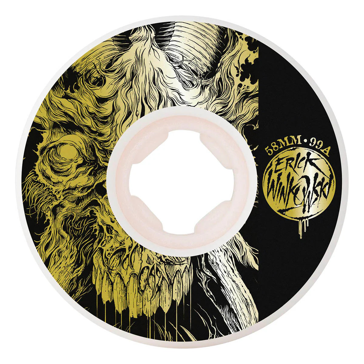 OJ - ERICK WINKOWSKI PRIMEVAL ELITE CHUBBIES 58MM 99A SKATEBOARD WHEELS