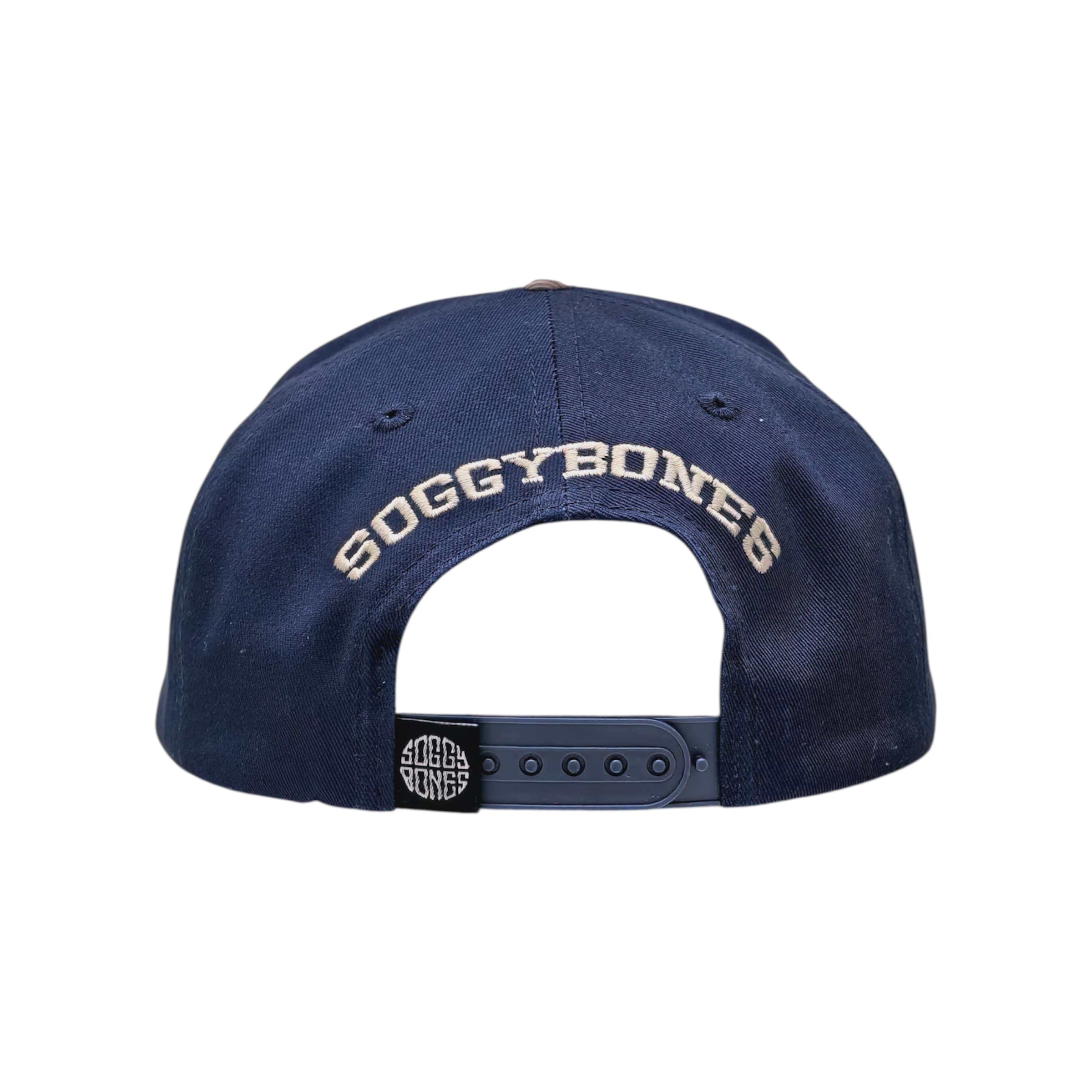 CHAINED SB SNAPBACK - NAVY/ OFFWHITE