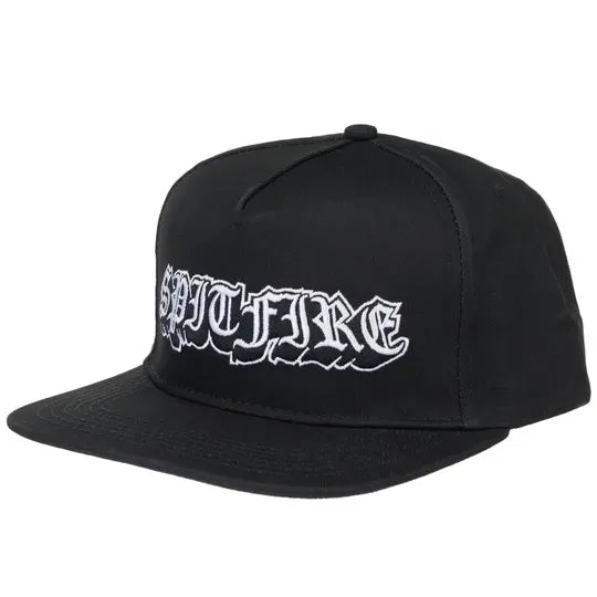 SPITFIRE - OLD E DROP SNAPBACK BLACK/WHITE