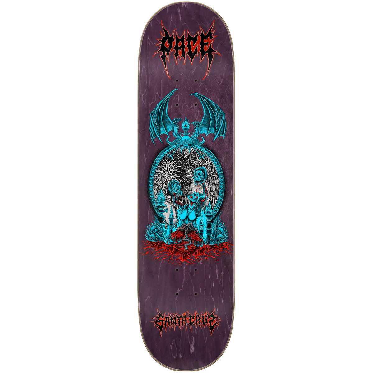 SANTA CRUZ - ROB PACE MIRROR 8.25 SKATEBOARD DECK