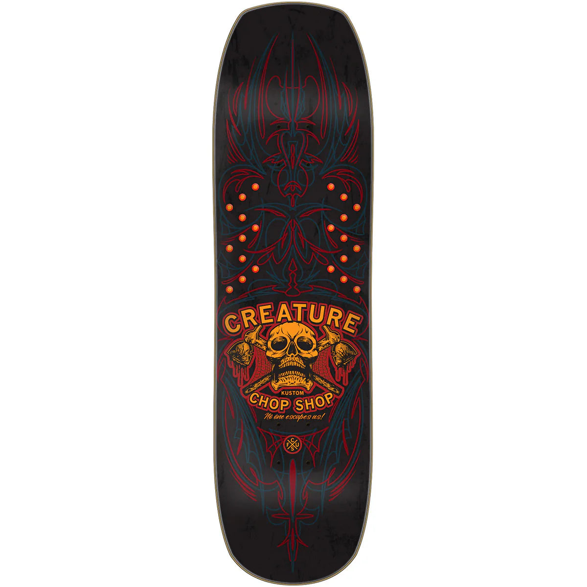 CREATURE - CHOP SHOP PINSTRIPE 8.75 SKATEBOARD DECK