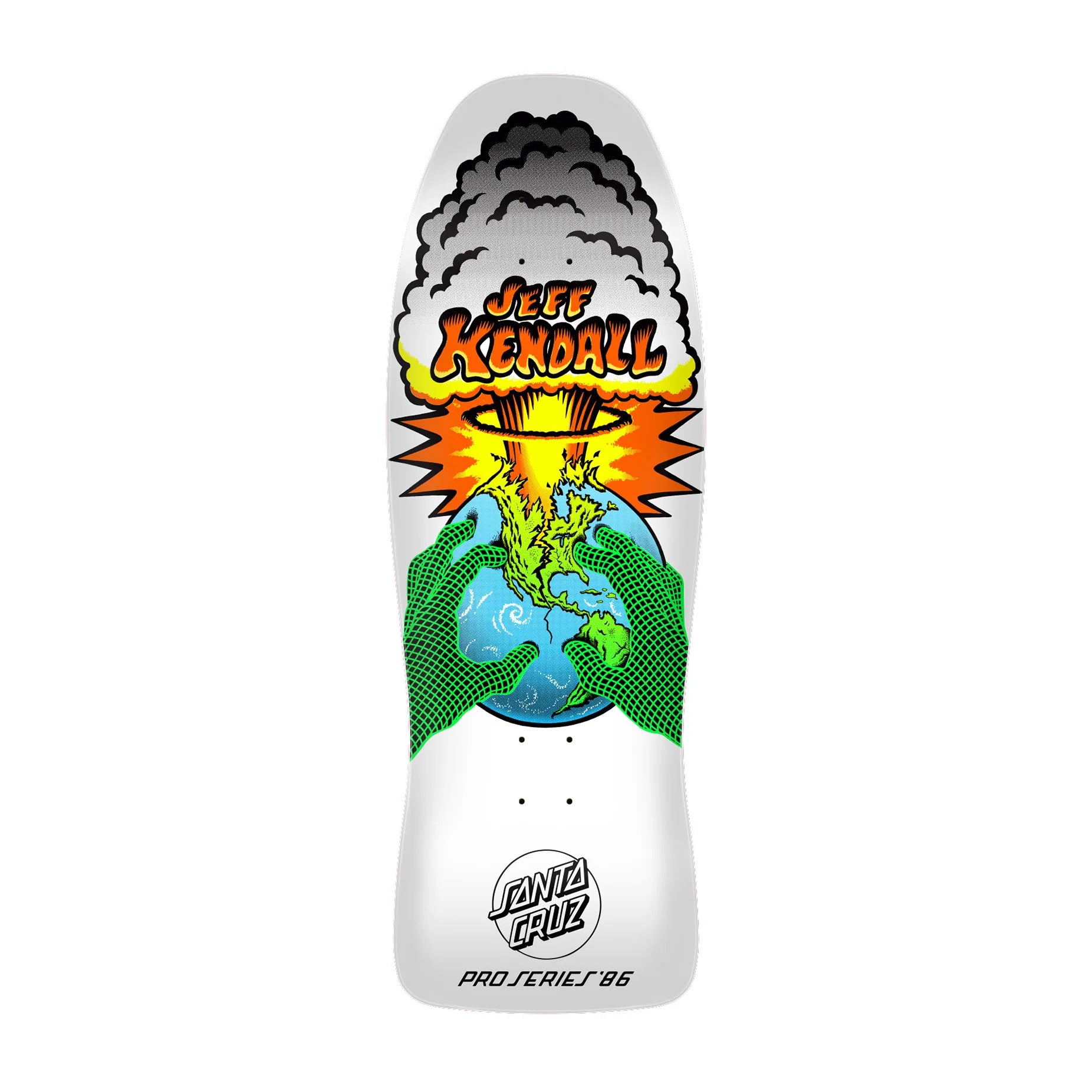 SANTA CRUZ - JEFF KENDALL END OF THE WORLD 10.0 REISSUE SKATEBOARD DECK