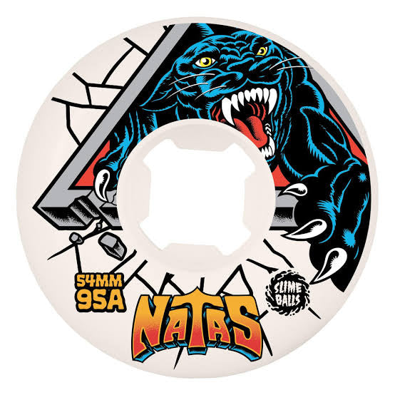 SLIMEBALLS WHEELS NATAS REISSUE WHT 54MM
