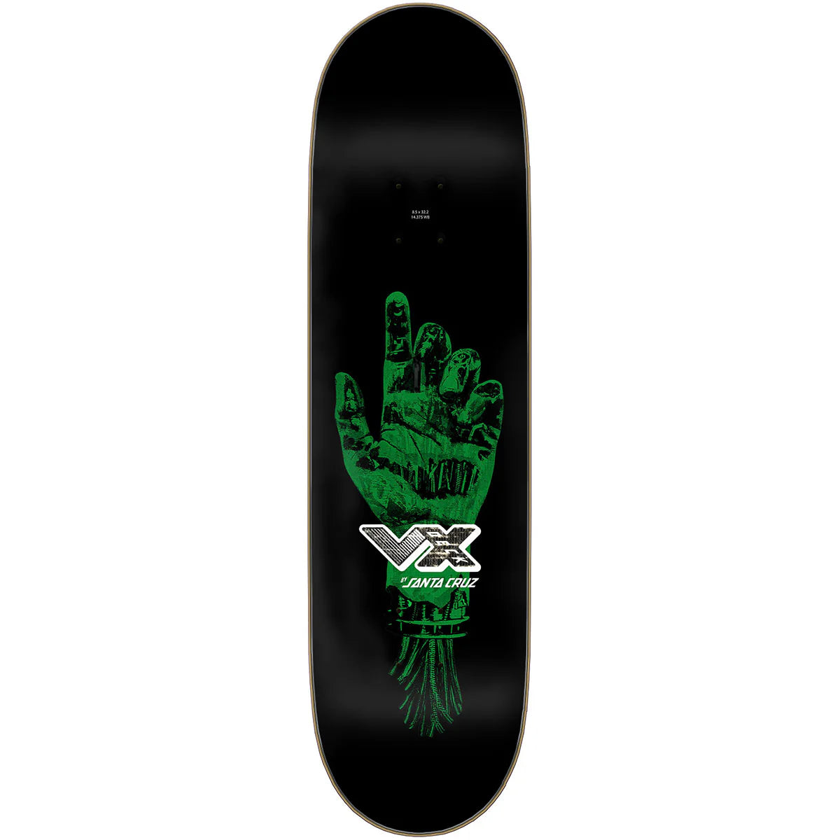 SANTA CRUZ - JAKE WOOTEN DYSTOPIA VX 8.5 SKATEBOARD DECK