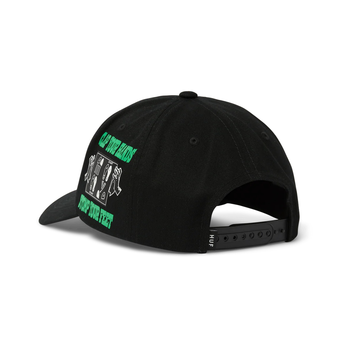 EVERYBODY GETS LOOSE SNAPBACK - BLACK