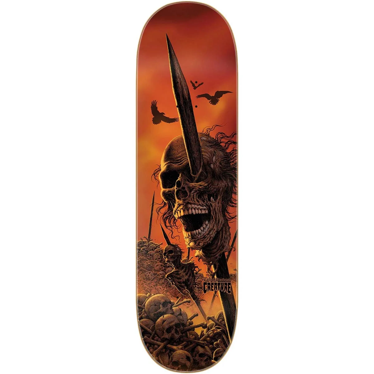 Creature - Collin Provost Wasted 8.75 Skateboard Deck