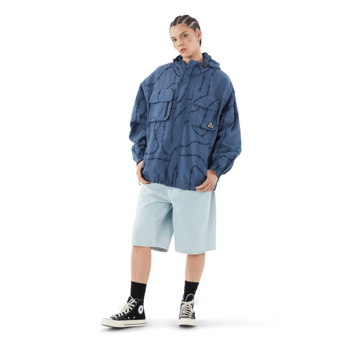 Huf Reservoir jacket - Oil Blue