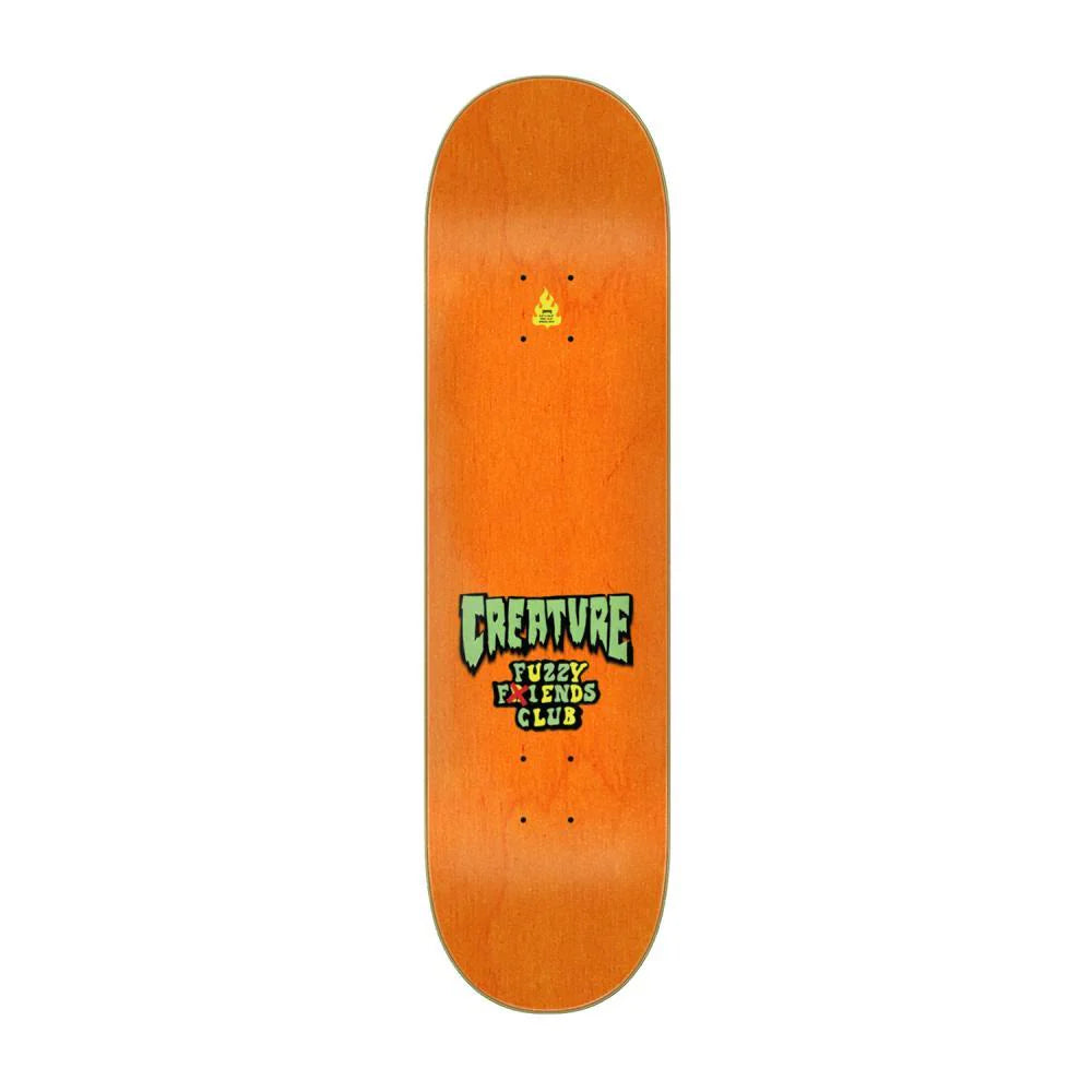 Creature Pro Skateboard Deck Gravette Fuzzy Fiend Multi 8.3"
