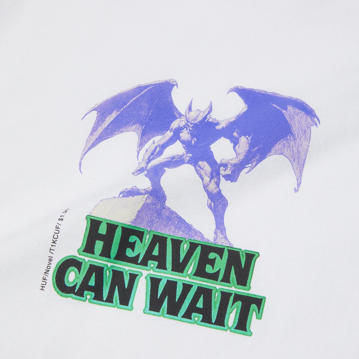 HUF HEAVEN CAN WAIT TEE - WHITE