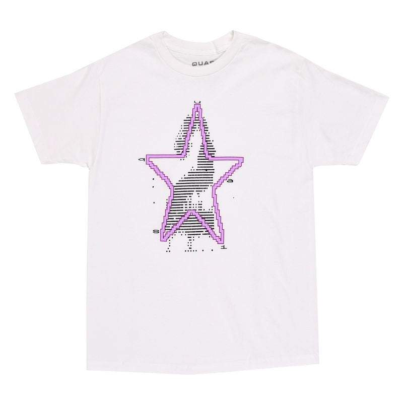 QUASI 2 STAR TEE - WHITE