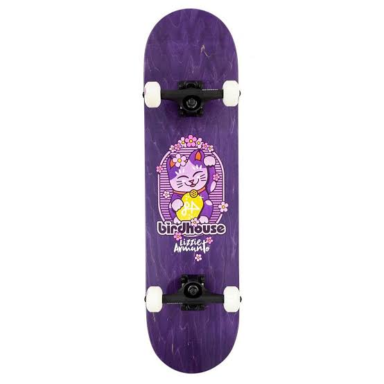 Birdhouse Maneki Neko 8.25” complete