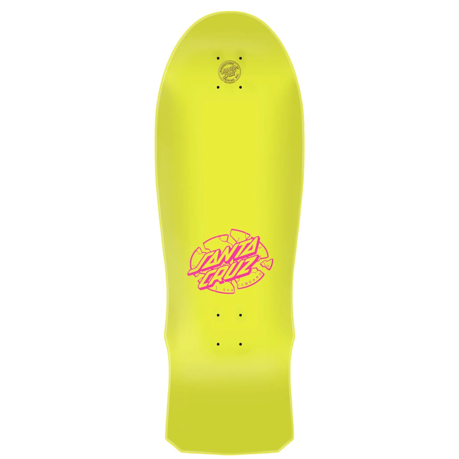 10.04in Grabke Exploding Clock Santa Cruz Reissue Skateboard Deck