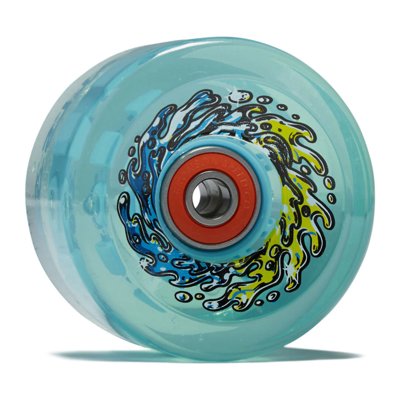 Slimeball light up OG slime blue 66mm 78a
