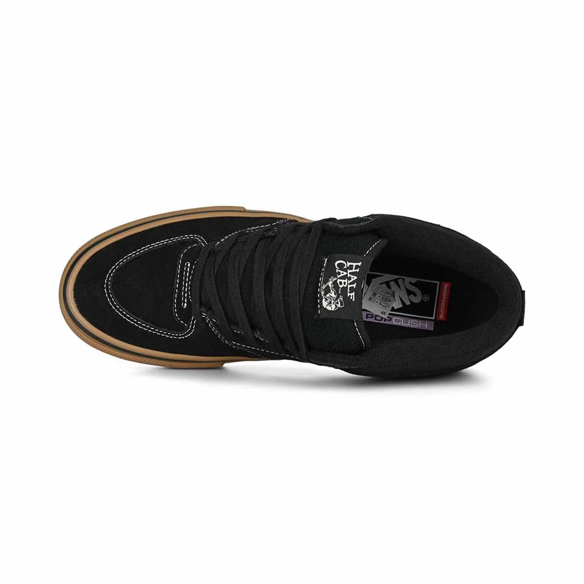 Vans - Skate Half Cab Shoes Black/Gum/White