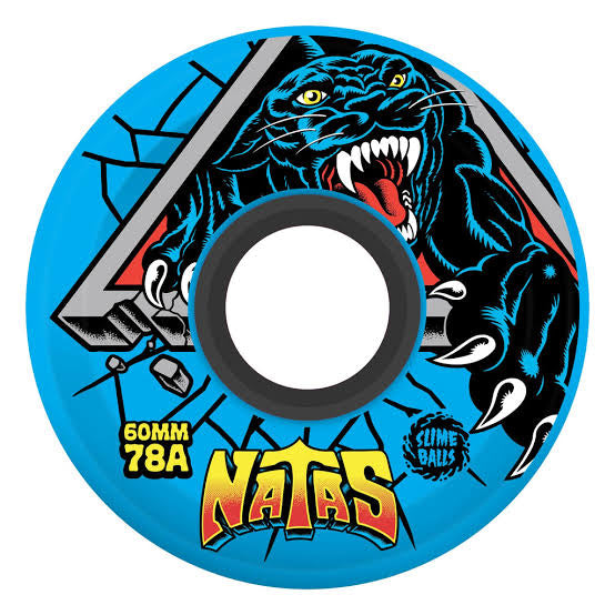 SLIMEBALLS WHEELS NATAS REISSUE BLU 60MM