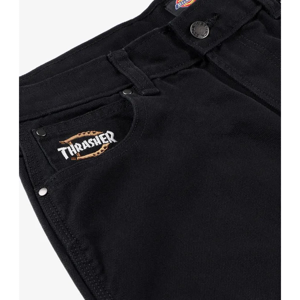 DICKIES X THRASHER MENS PANT - BLACK