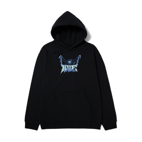 Huf Zine hoodie - Black