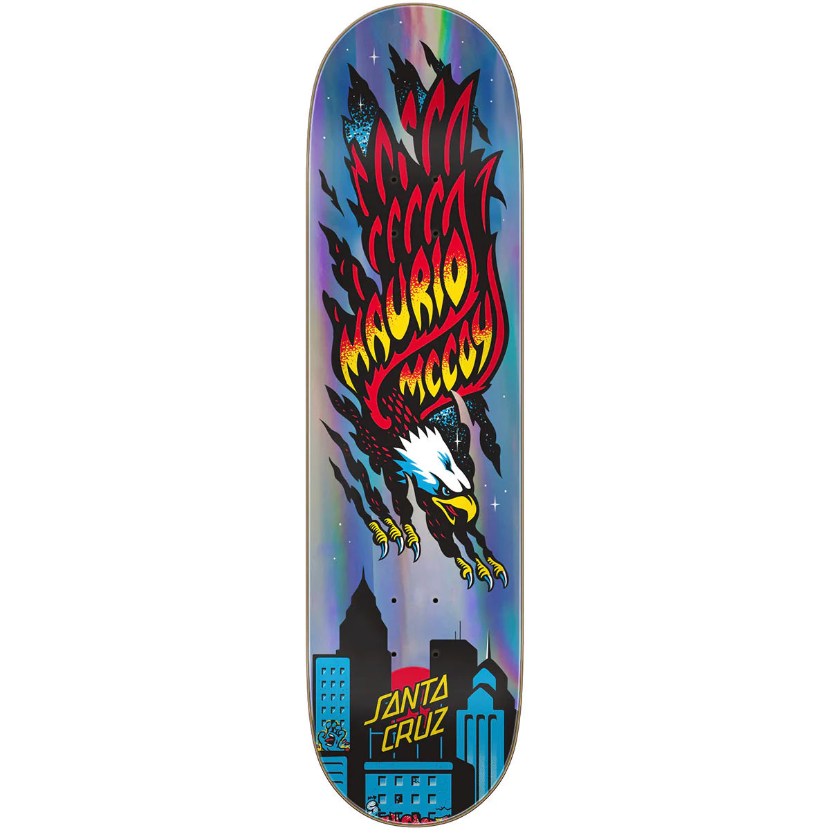 SANTA CRUZ - MAURIO MCCOY RIPPING EAGLE VX TWIN 8.25 SKATEBOARD DECK