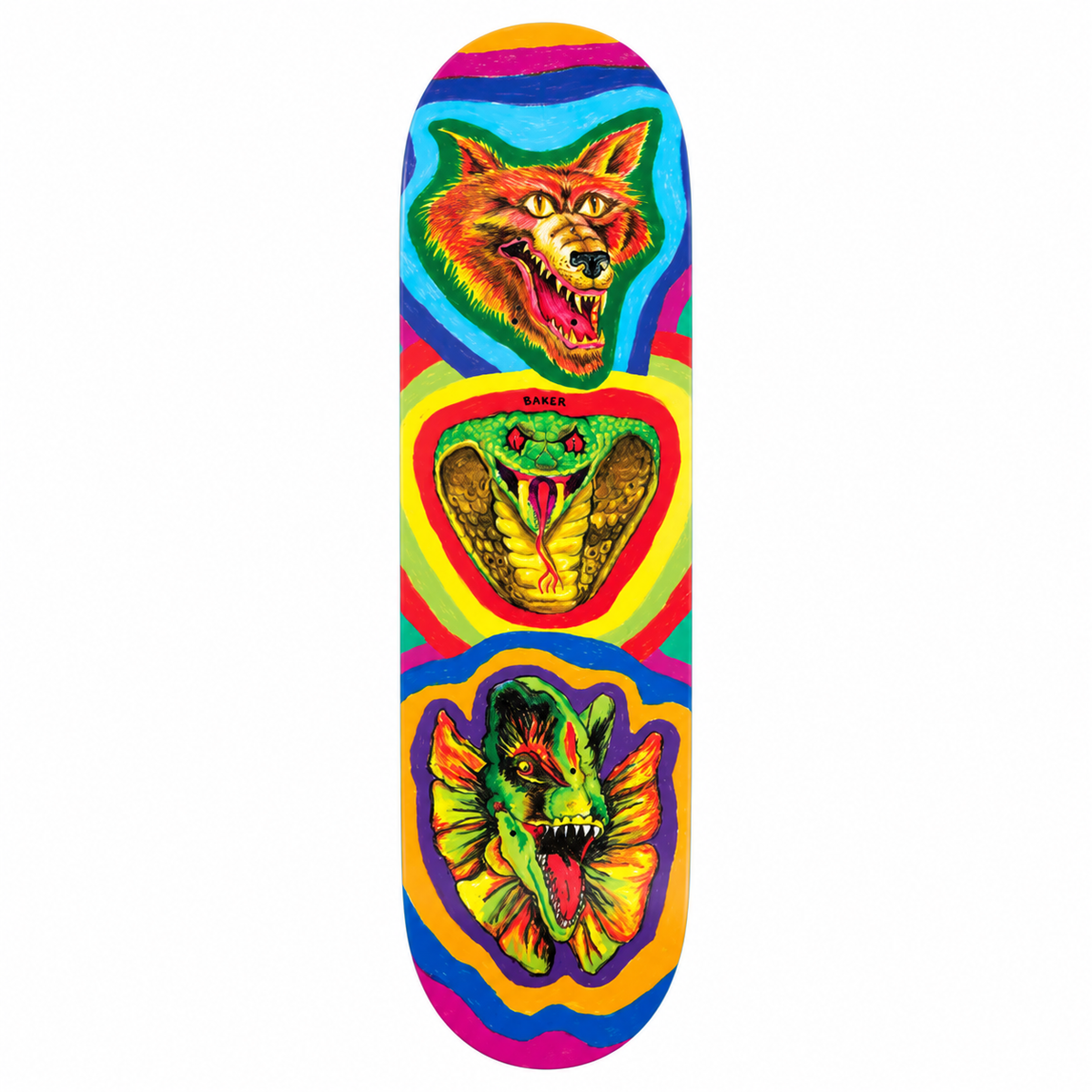 Baker Riley Hawk Fried Beast Deck 8”