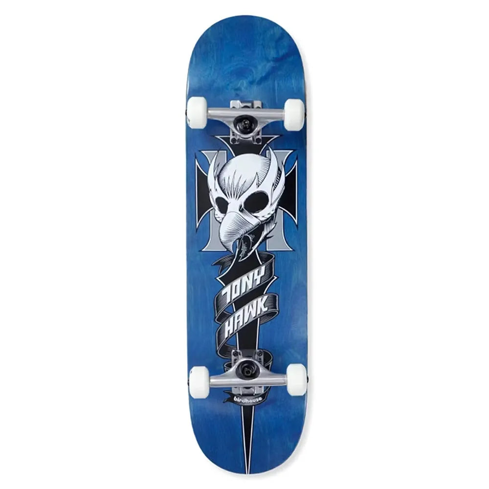 BIRDHOUSE CREST BLUE COMPLETE 8.25”