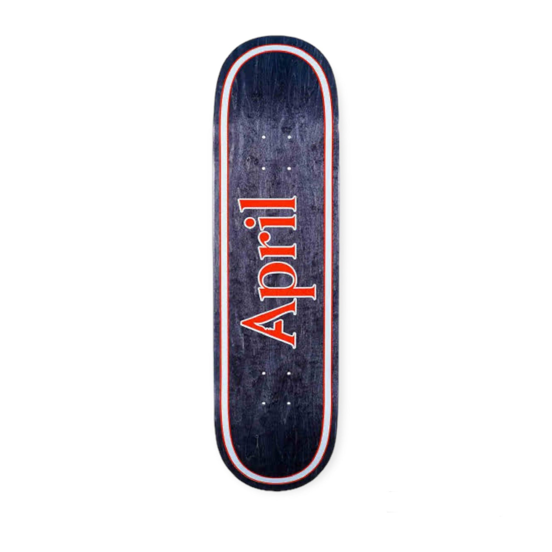 April - OG logo  8.5 SKATEBOARD DECK