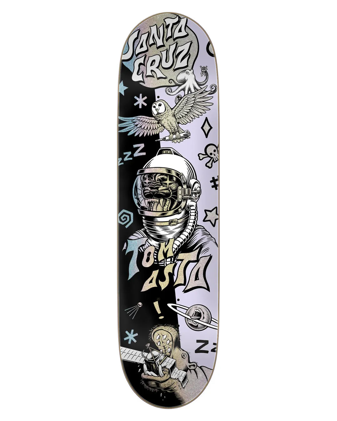 Santa Cruz Asta fever dream VX Twin deck 8” x 31.5”